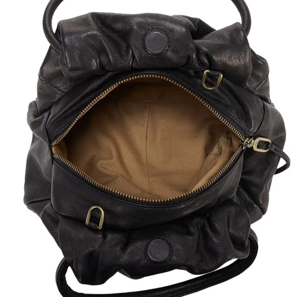 HOBO Handbag Darling 100% Leather Black Shoulder Crossbody Bag AUTHENTIC NWT - Picture 9 of 9